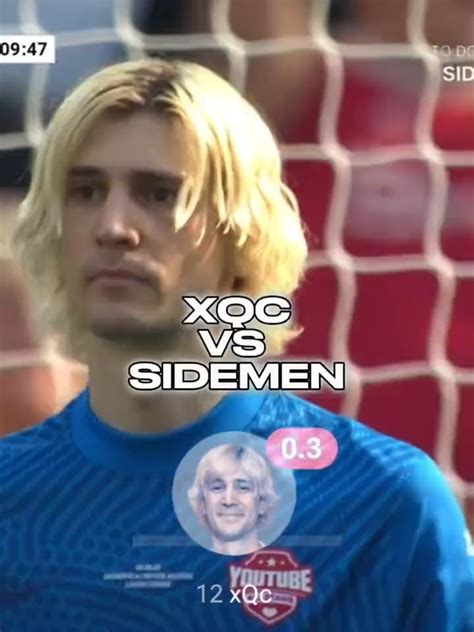 xQc vs Sidemen FC: Watch the skills and saves of a goalkeeper .